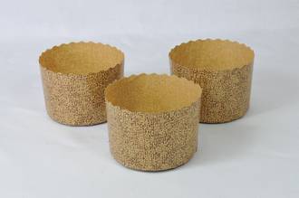 Panettone Paper Baking Mould (110mm x 85mm - Pack of 100)