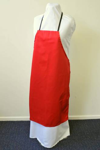 Bib Apron Polycotton - White Black Navy Red Forest Green Burgandy Bottle Green Royal Blue