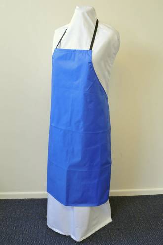 Bib Apron Wipe Down Nylon, Colours White Navy Red Burgandy Forest Green Royal Blue