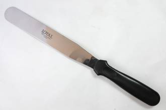 8" Black Plastic 20 x 3.1cm straight pallette