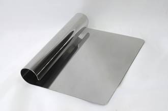 Bench Scraper S/Steel (rolled handle med weight) 150x110mm - SOLD OUT