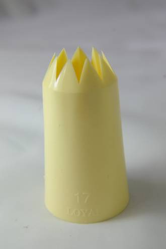 Large Star Piping Tube 17mm