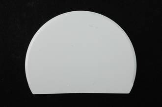 White Plastic Scraper 160 x 118mm (Flexible)