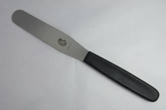 Straight Pallette Knife, 12cm (Flexible spatulas, Nylon handle)