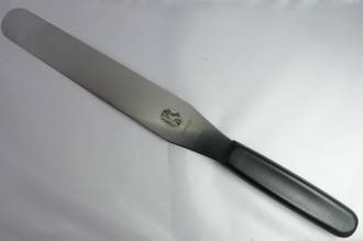 Straight Pallette Knife, 25cm (Flexible spatulas, Nylon handle)