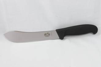 Bull nose butchers knife, 18cm (Nylon Handle)