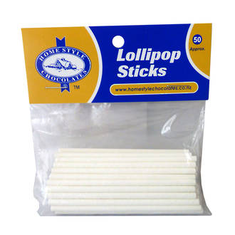 Lollipop Sticks Short 76mm - 100 Pack