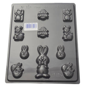 Bunny Variety Mould (0.6mm)