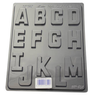 Alphabet A-M Mould 0.6mm