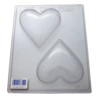 Xtra Large Heart Chocolate/Craft Mould 0.6mm