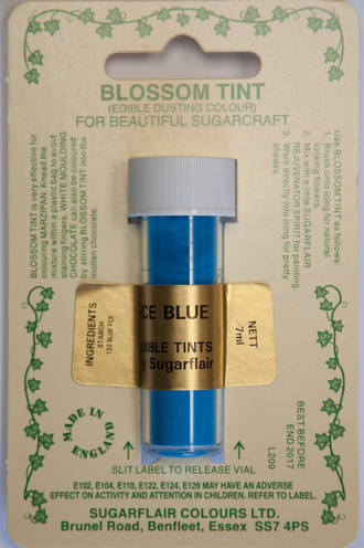 Sugarflair Edible Dusting Colour Ice Blue