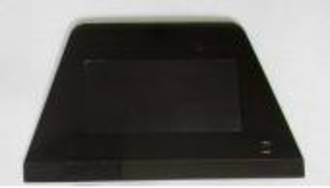 Scraper (black) 216 x 128mm (Heat resistant to 125 deg C, injected with metal thread)