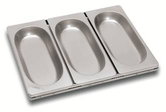 Vienna Pan Coated (Set of 3) 272x114mm, Tray size: 403x297x31mm - 20 LEFT