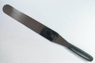 Straight Pallette Knife, 31cm (Flexible spatulas,Nylon handle)