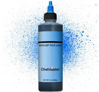 Chefmaster Airbrush Liquid Brite Blue 9oz