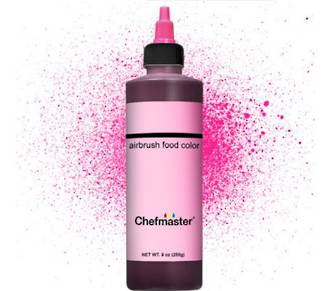 Chefmaster Airbrush Liquid Deep Pink 9oz