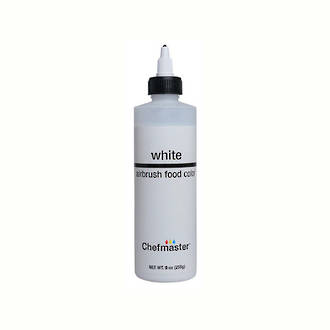 Chefmaster Airbrush Liquid White 9 oz
