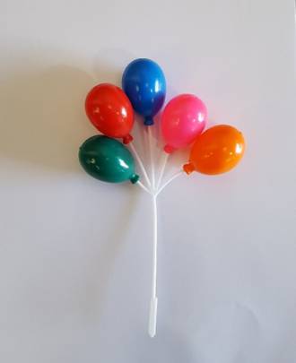 Bunch of 5 Balloons