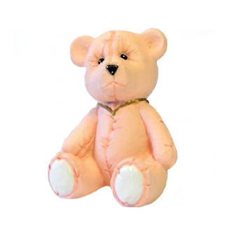Pink Teddy Bear, 65mm (Polystone) - 17 LEFT