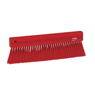 Bench Brush 300mm Soft Bristle - Red