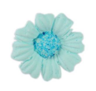 Daisy Blue Icing Flower 40mm (32) - SOLD OUT