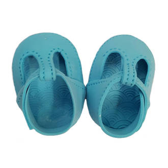 Gumpaste Baby Shoes-Blue (I PAIR)