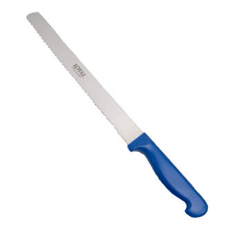 Slicing Knife, Seratted Edge, 30cm (Nylon Handle)