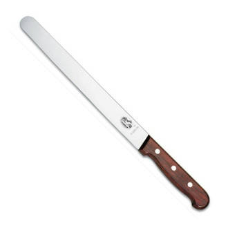 Serrated Knife, 30cm (Block Cake Knife, Rosewood Handle)