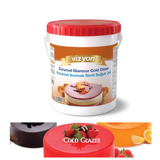 Caramel Cold Glaze 2.5kg Pail