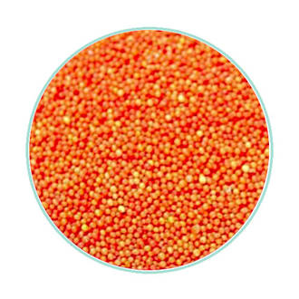 Non Pareils Sprinkles (100s & 1000s) Orange (1kg bag)