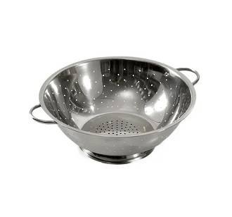Stainless Steel Colander - 400MM (4mm hole)