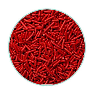  Sprinkles Red (1kg bag)