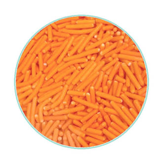  Sprinkles Orange (1kg bag)