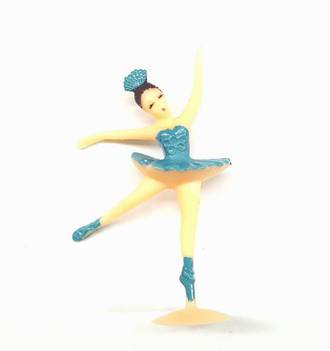 Blue Ballerina / Ballet Dancer 60mm