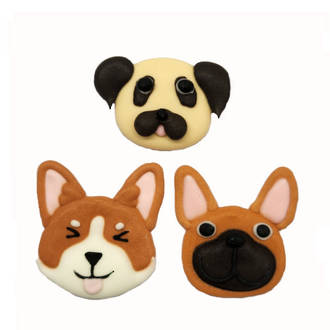Dogs Assorted 38mm (60)