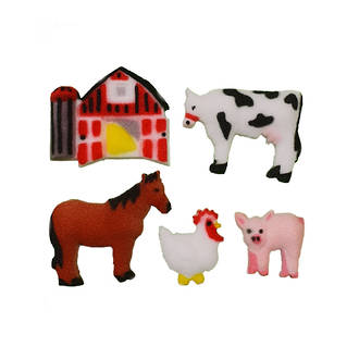 Farm Animals Assorted Dec-on (96) - DELETED WHEN SOLD
