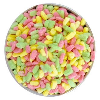 Fudge Sprinkles - 3 Colour Naturals (4-8mm) 1kg bag