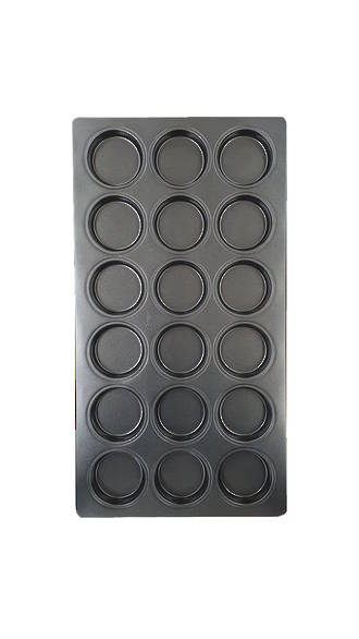 Hamburger Tray, Tray size 760x400x40mm Bun: 102x23mm (18)