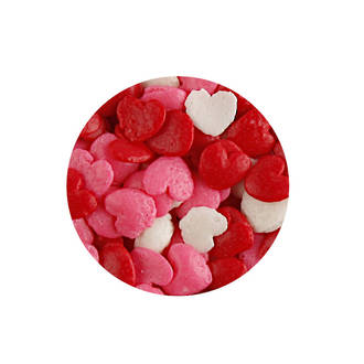Coloured Hearts 1Kg Bag