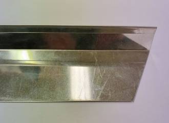 Baking Tray Divider/End 400x60x32mm (Tin Plate)