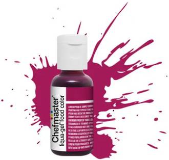Chefmaster Liqua Gel Burgundy (Box of 12)
