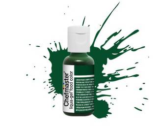 Chefmaster Liqua Gel Forest Green (Box of 12) - SOLD OUT