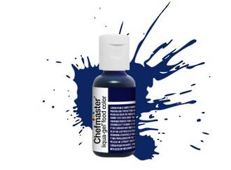 Chefmaster Liqua Gel Navy Blue (Box of 12)