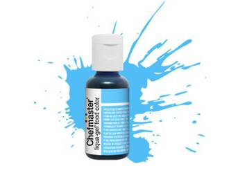 Chefmaster Liqua Gel Sky Blue (Box of 12)
