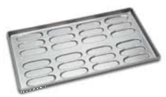Eclair Tray (6 x 4 ) 150 x 51mm, Tray size: 760x406x38mm - 3 left