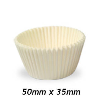 Standard Muffin Cups - 50 x 35mm (Sleeve 400)