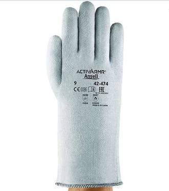 Crusader Oven Gloves, 350mm Long, Durable Glove (pair)