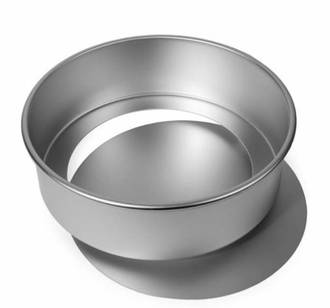 7" (178 x 70mm Deep) Aluminium Loose Base Cake Pan