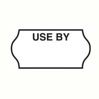 Use By Labels for Meto 718 Date Gun 18x11 (1,500 PER ROLL)