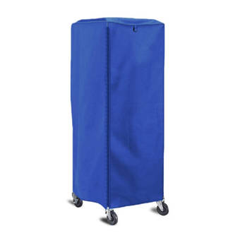 Standard Solid Canvas Production Rack Cover (Blue)
